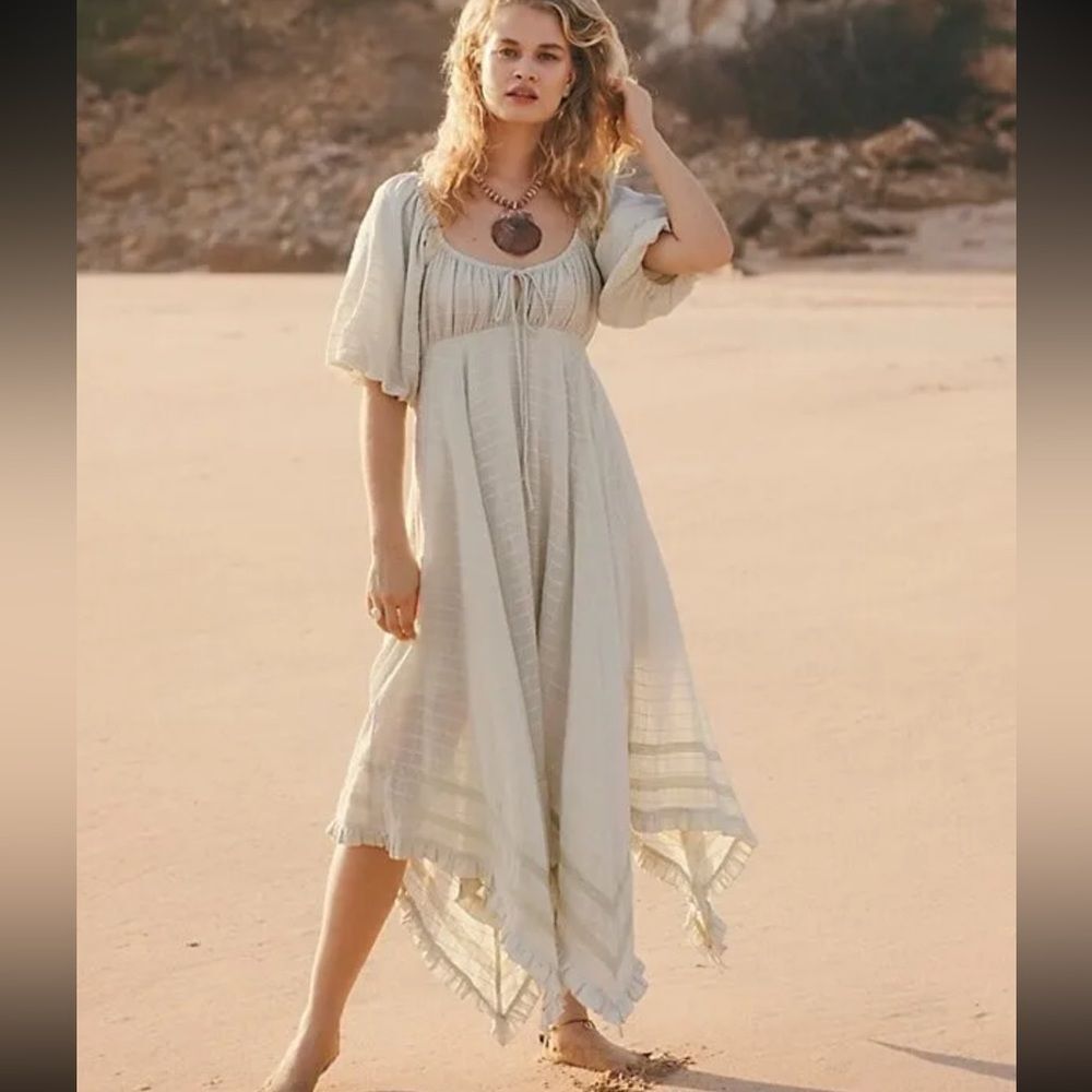 New Free People On My Level Maxi Dress/ size XS
